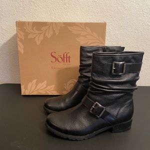 Sofft Black Medium Boots Size 7.5